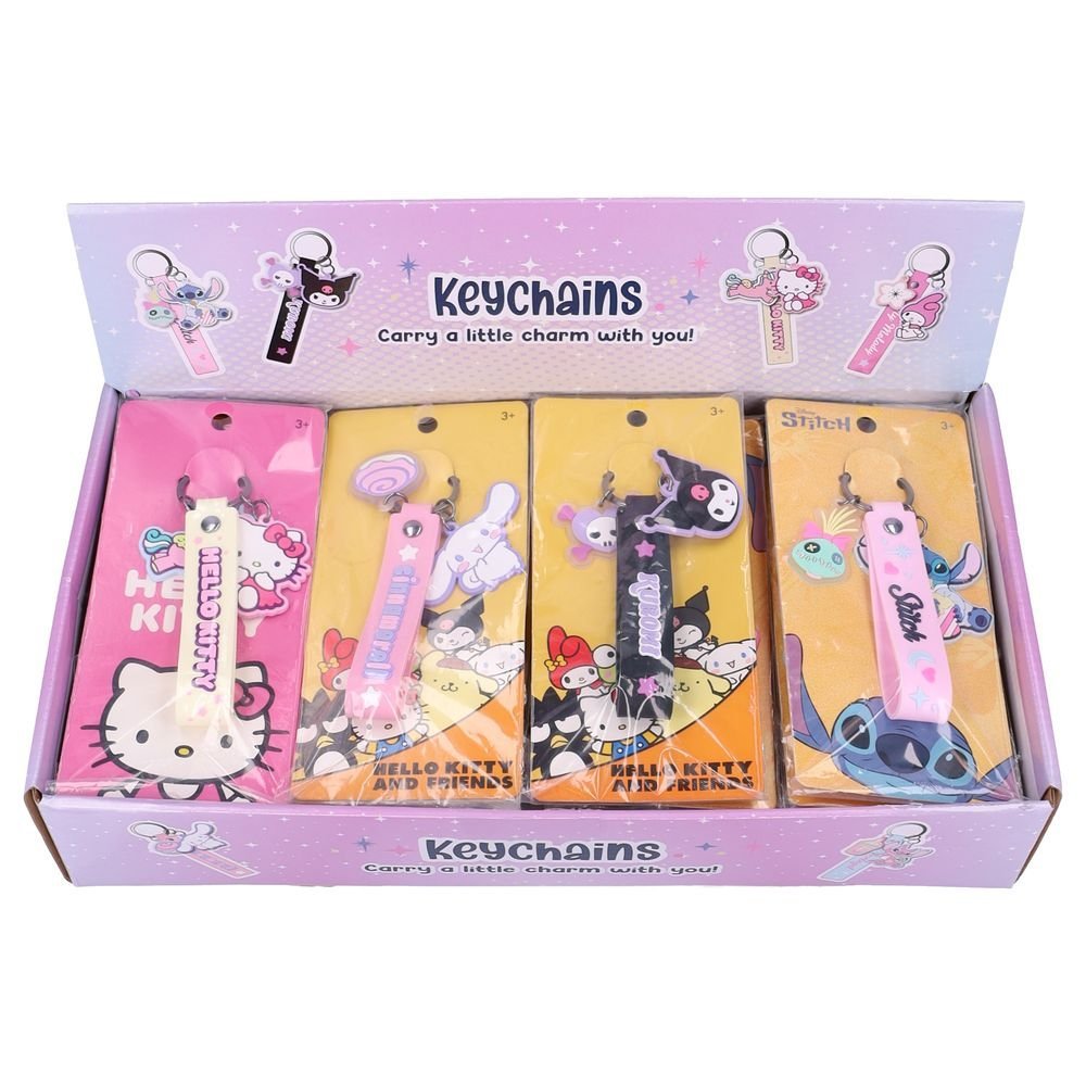 Exp. 24 Uds Llaveros Silicona Disney Hello Kitty VADOBAG Imagen principal del producto