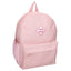 Mochila escolar 39x29 cm con bolsillo Striped Up Rosa Pastel VADOBAG