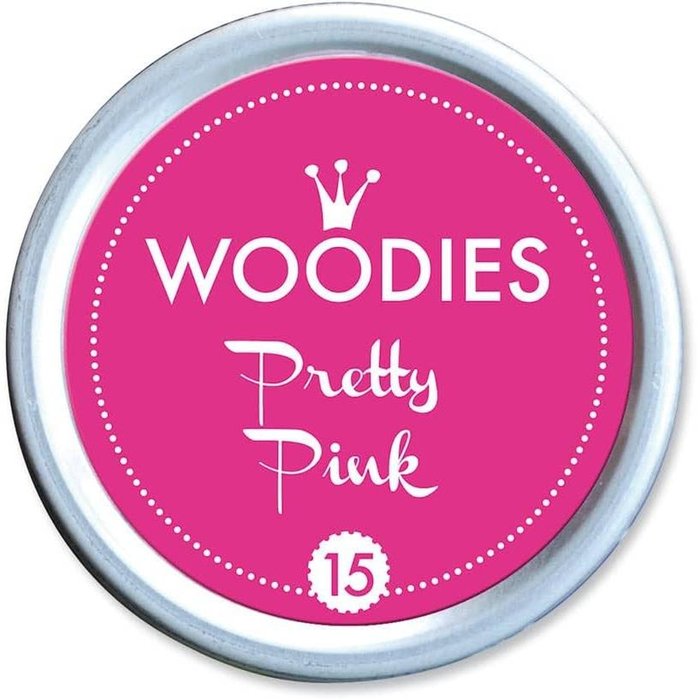 Almohadilla Woodies Rosa Pretty Pink COLOP España Imagen principal del producto
