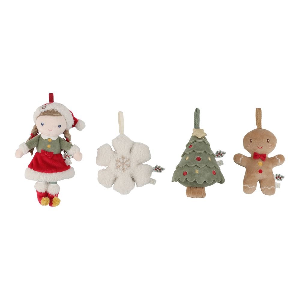 Adornos Árbol Navidad Rosa Little Dutch
