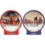 LATA DE GALLETAS NAVIDEÑAS BOLA NIEVE SURTIDAS 250 GR | KOOPMAN CHRISTMAS | ENVASE 6 UDS. UNIDAD | 8713305726613