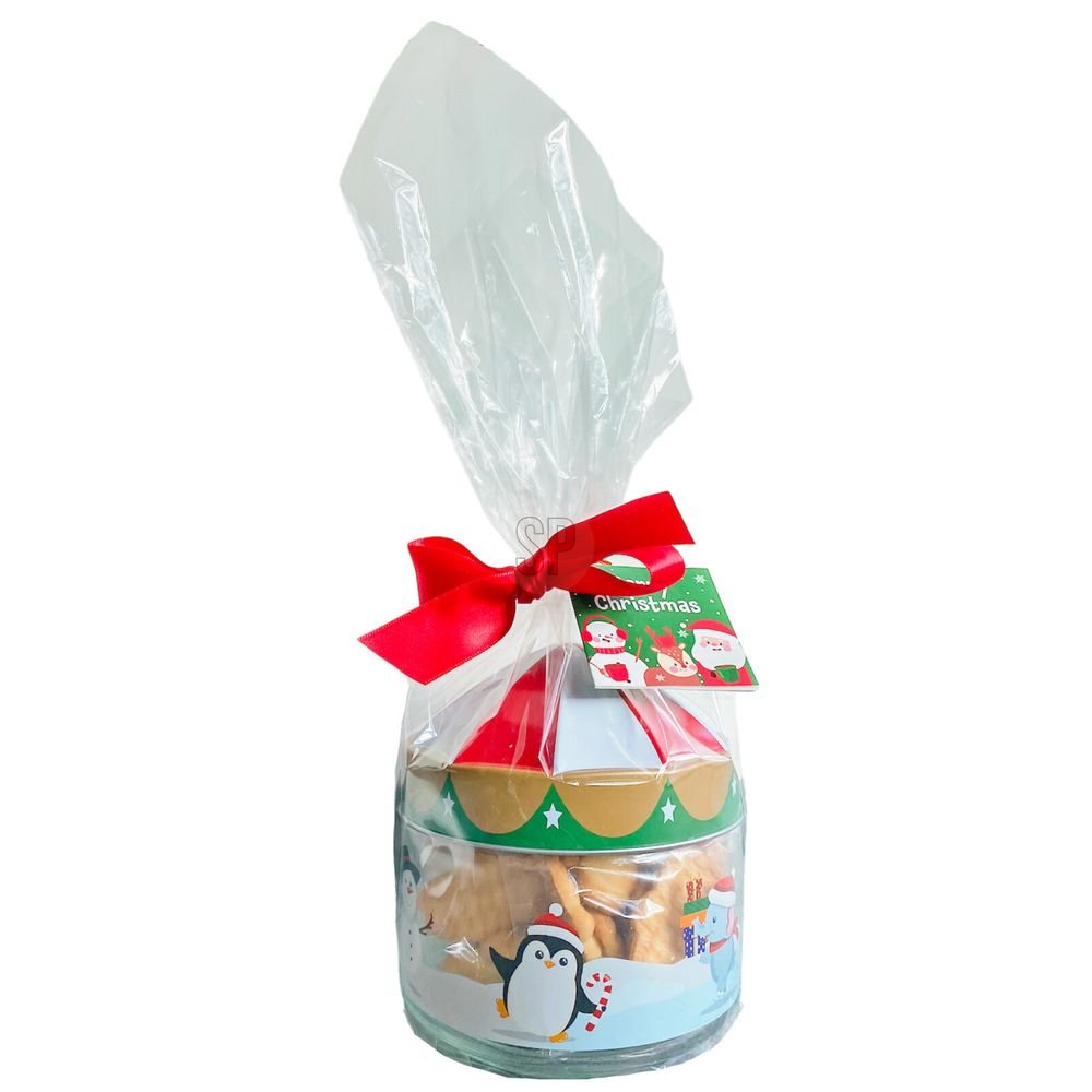 EXPOSITOR 12 BOTE CRISTAL CARRUSEL DE GALLETAS | KOOPMAN CHRISTMAS | ENVASE 12 UDS. UNIDAD | 8713305726705