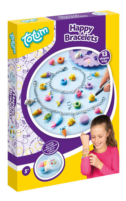JUEGO CREA PULSERAS CON CHARM HAPPY BRACELETS | TOTUM | 1 UNIDAD | 8714274021181
