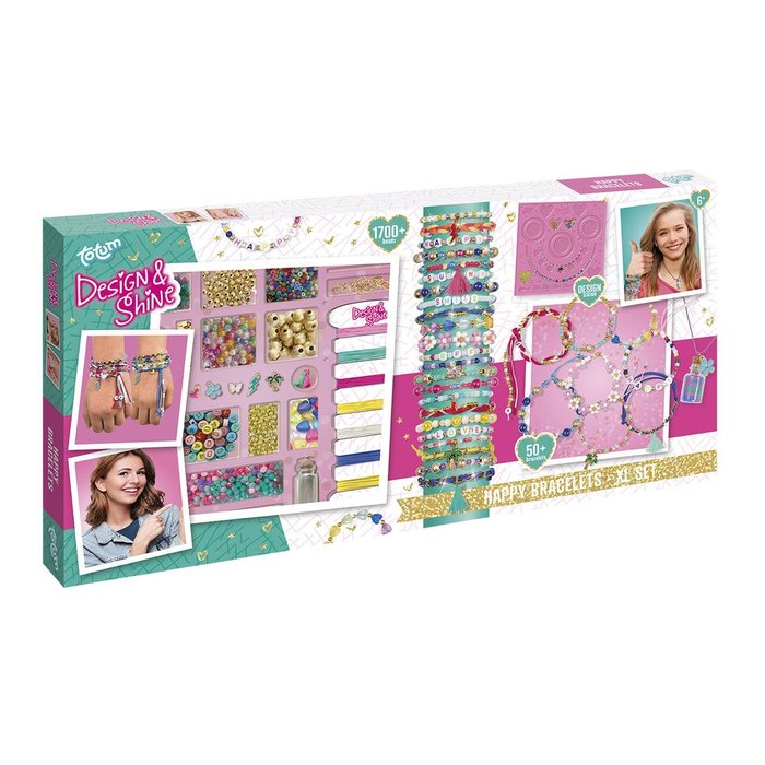 Juego de creación de pulseras Design & Shine Mega Set TOTUM Imagen principal del producto