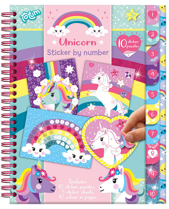 Cuaderno de Actividades Creativas Unicornios TOTUM Imagen principal del producto