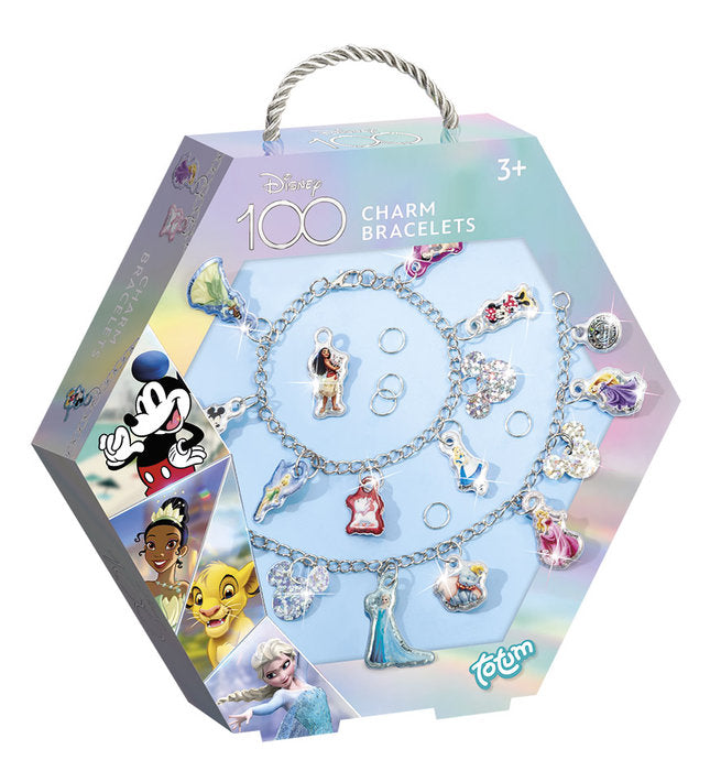JUEGO CREA PULSERAS CON CHARM DISNEY 100 | TOTUM | 1 UNIDAD | 8714274300217 Imagen principal del producto