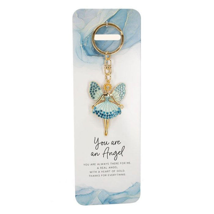 Llavero Hada Azul You Are An Angel WIDDOP Imagen principal del producto