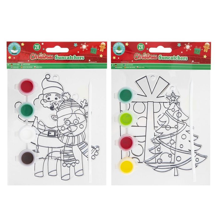 PINTA TUS PROPIOS ATRAPASOLES NAVIDAD | CCG NAVIDAD | ENVASE 12 UDS. UNIDAD | 8715427081199 Imagen principal del producto