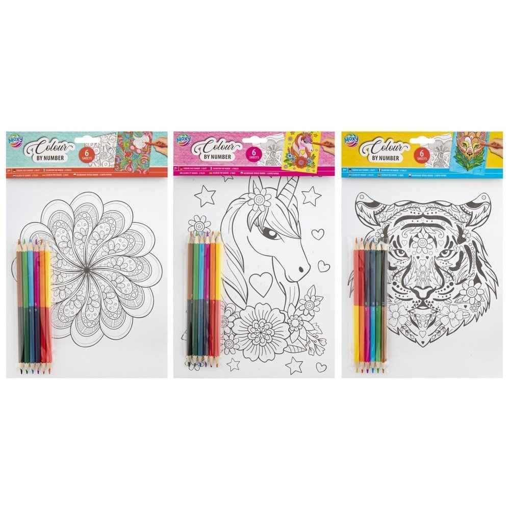 Colorea por Numeros Surtido Papel a 4 CCG Imagen principal del producto