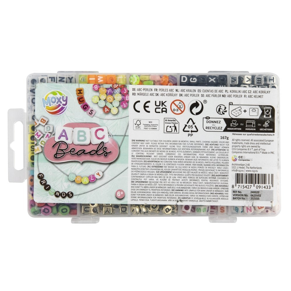 Set Abalorios Pulseras ABC Beads 10 x 17 cm Marca CCG Imagen principal del producto