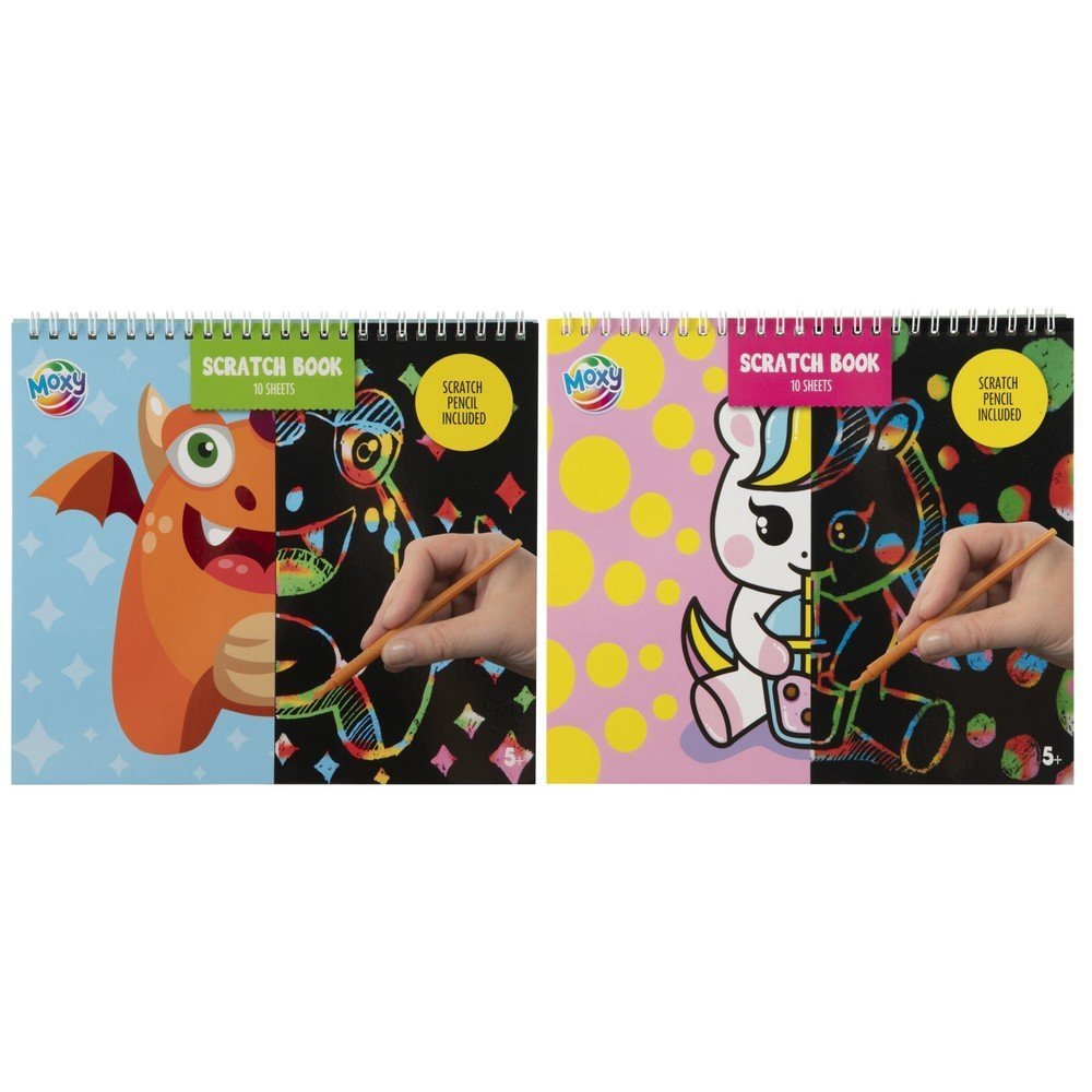 Set lámina para rascar scratch 20x24 cm 10 sheets surtido CCG Imagen principal del producto