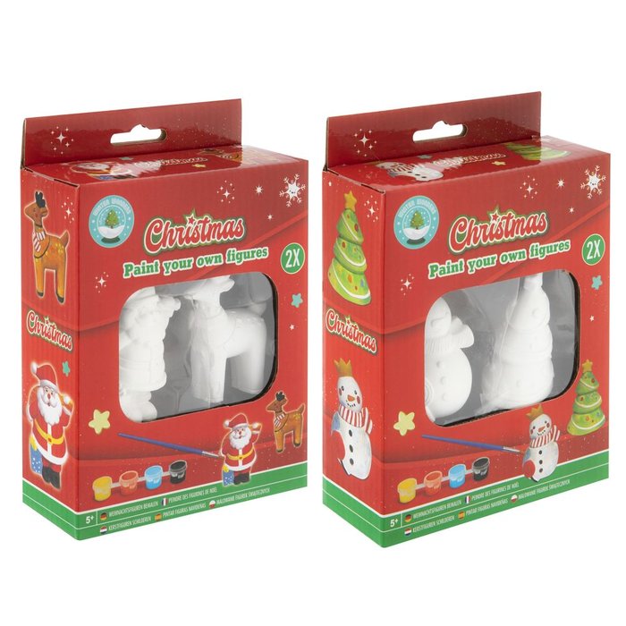 SET PINTAR FIGURAS NAVIDEÑAS SURTIDAS | CCG NAVIDAD | 1 UNIDAD | 8715427100432