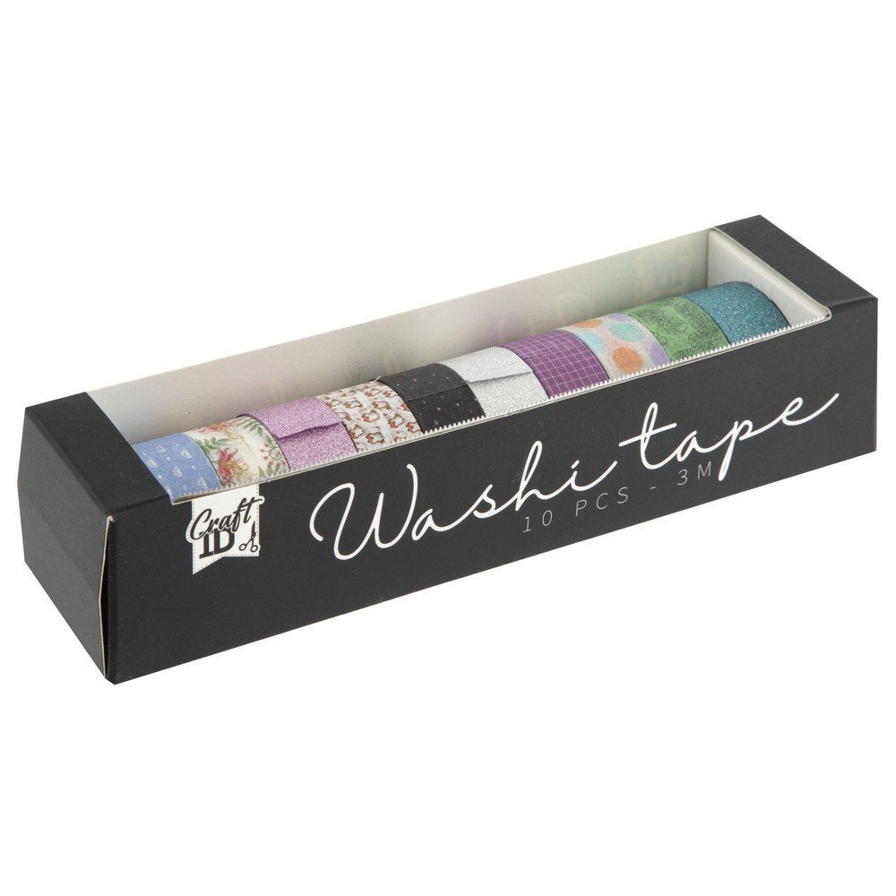 Set 10 Piezas Washi Tape 1,5 cm x 3 m CCG Imagen principal del producto