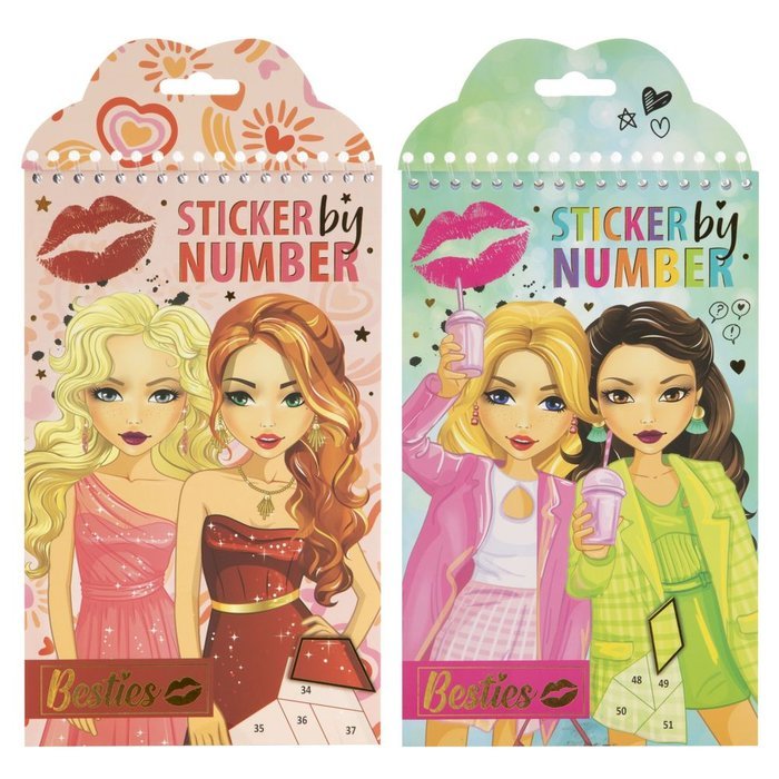 SET PEGA POR NUMEROS BESTIES SURTIDOS | CCG | ENVASE 8 UDS. UNIDAD | 8715427124216 Imagen principal del producto
