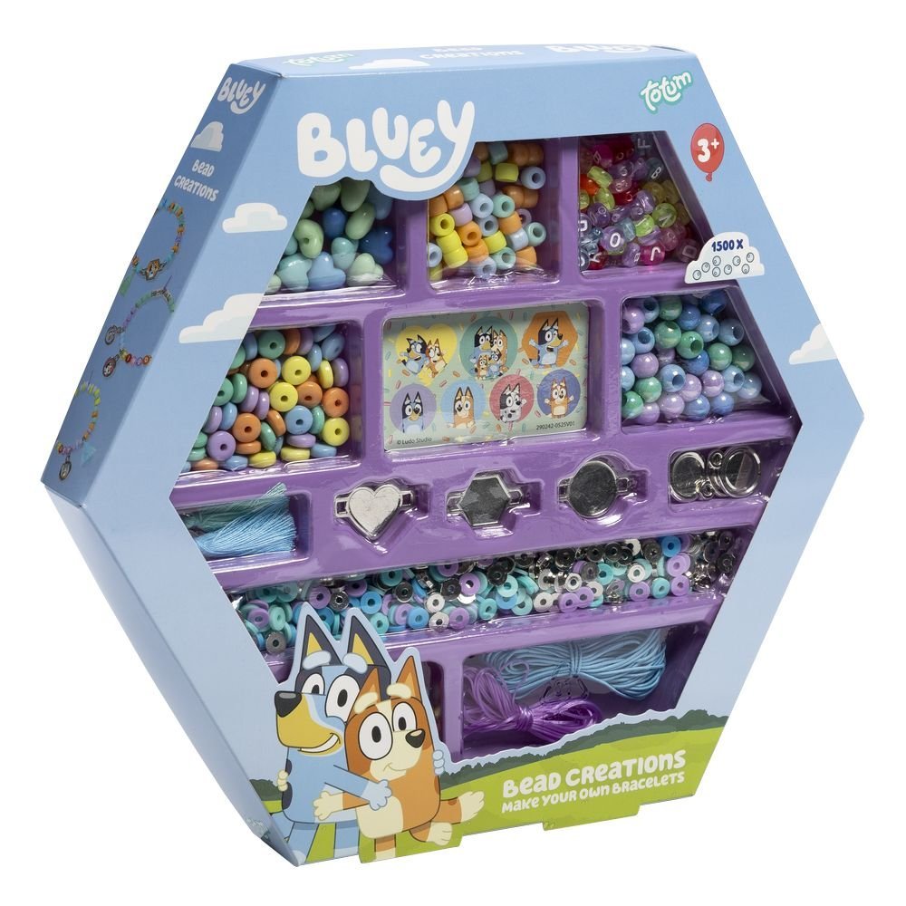 Set Abalorios de Bluey Marca TOTUM Pack 240 cm
