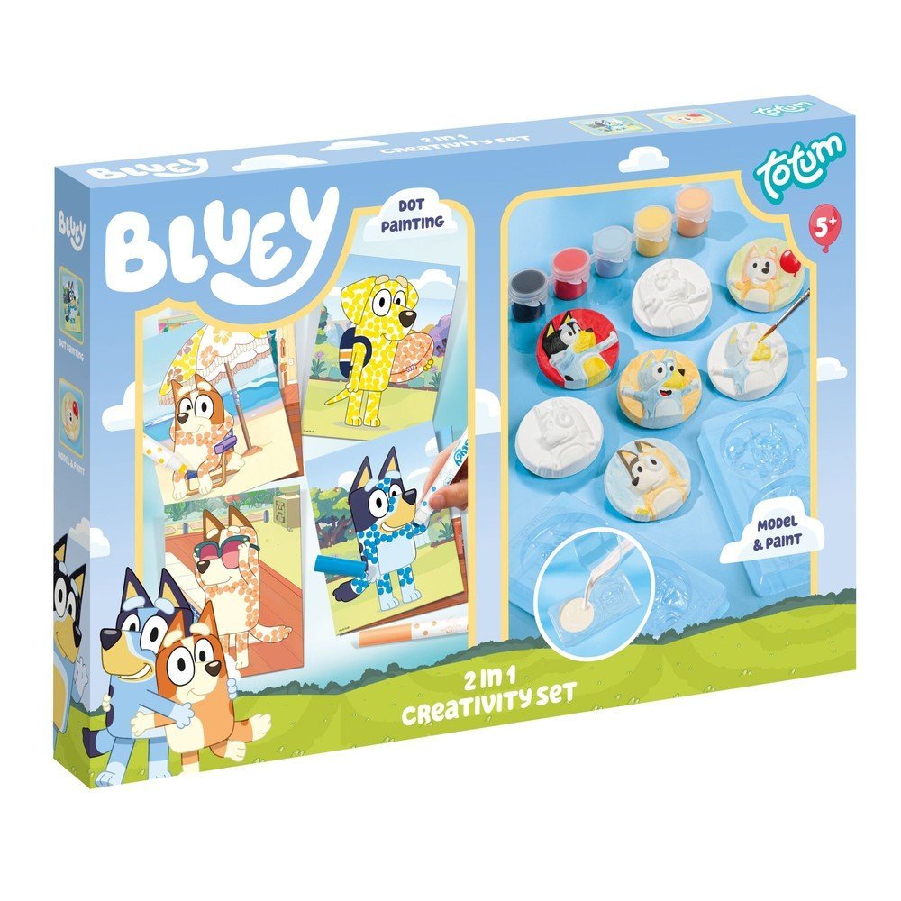 Set Actividades Bluey 2 en 1 TOTUM Imagen principal del producto