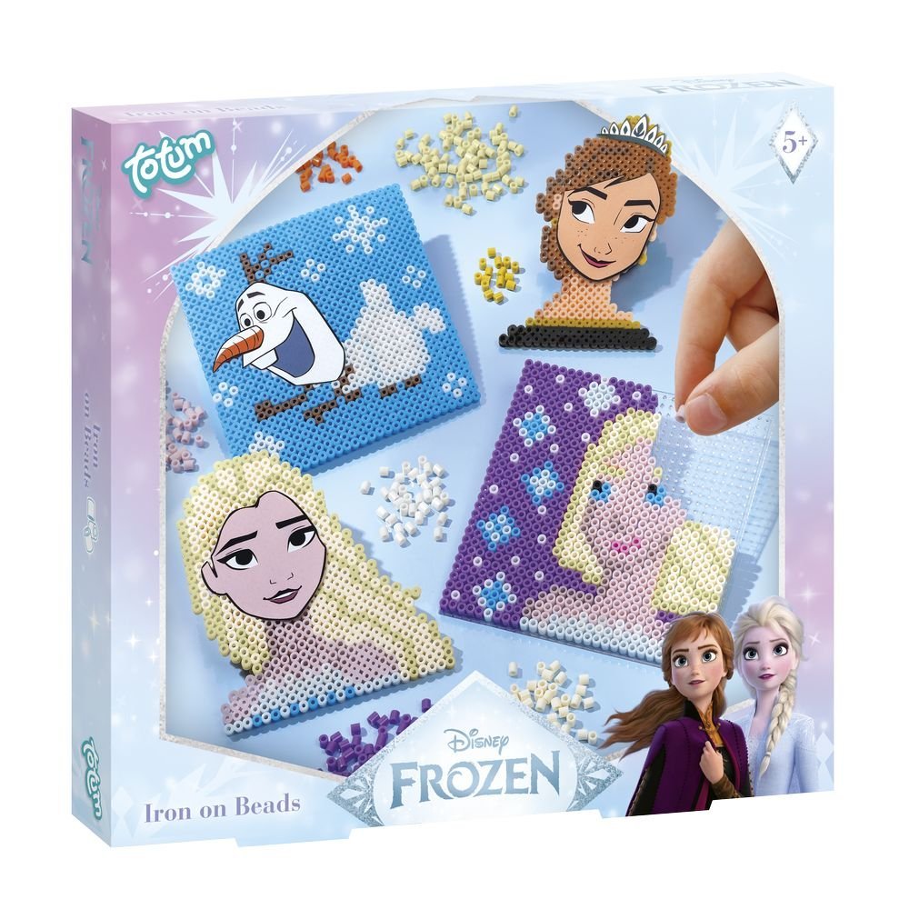 Set Creacion Personajes Iron on Beads Frozen Totum