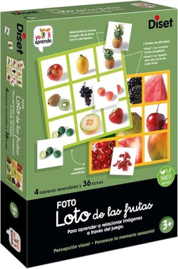 Juego educativo de frutas DISET para niños Imagen principal del producto