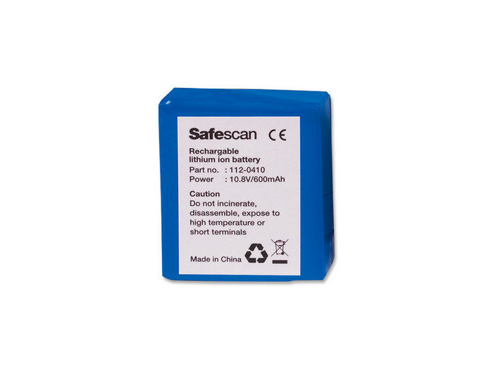 Bateria recargable Safescan para detector de billetes 155 S 165 S y 185 S
