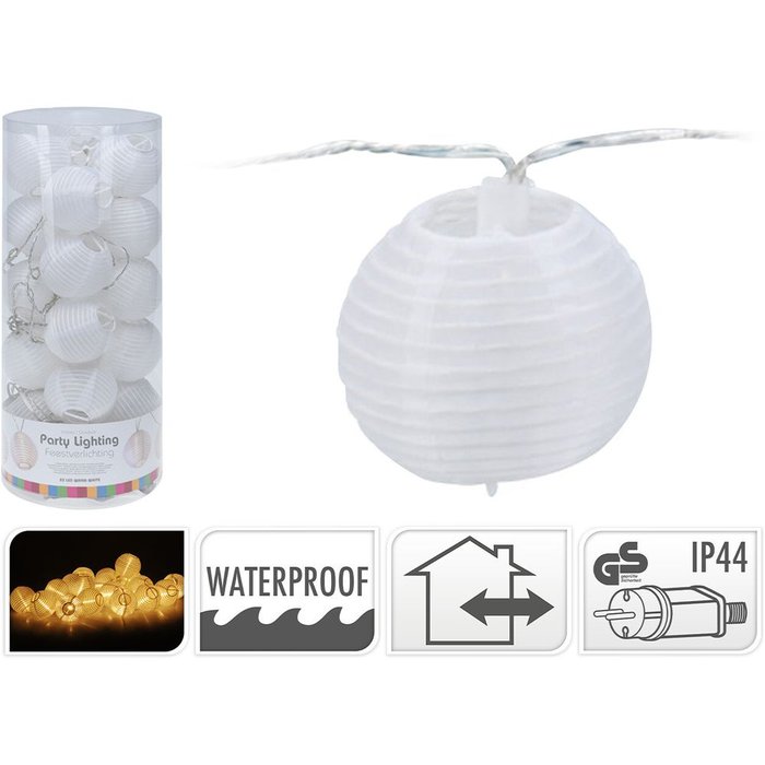 GUIRNALDA 20 FAROLILLOS LED BLANCOS | KOOPMAN | 1 UNIDAD | 8718158149114 Imagen principal del producto