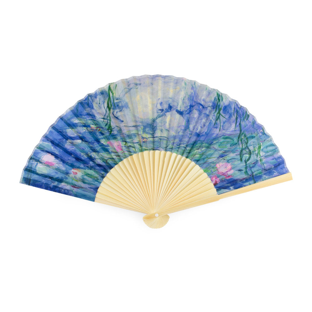 ABANICO MONET NENUFARES | WEBSHOP ARTE | 1 UNIDAD | 8719524020341 Imagen principal del producto