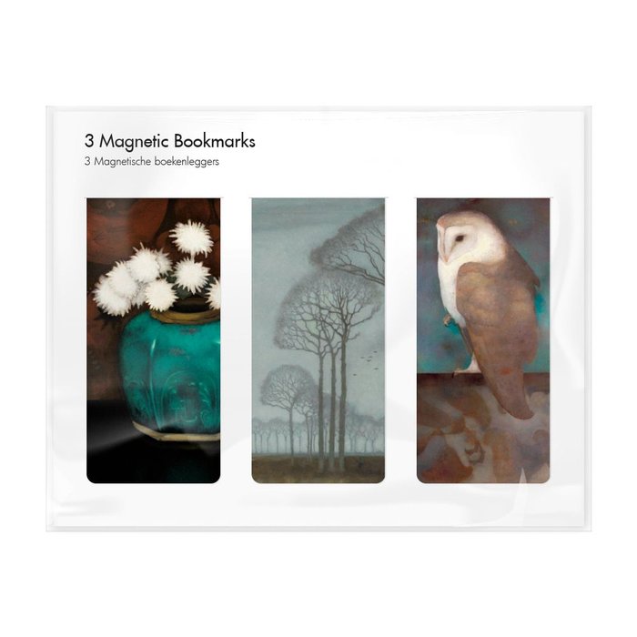 SET 3 MARCAPAGINAS MAGNETICOS JAN MANKES | 1 UNIDADES | (WEBSHOP ARTE)