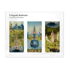SET 3 MARCAPAGINAS MAGNETICOS JHERONIMUS BOSCH | 1 UNIDADES | (WEBSHOP ARTE)