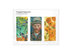 SET 3 MARCAPAGINAS MAGNETICOS VINCENT VAN GOGH | 1 UNIDADES | (WEBSHOP ARTE)