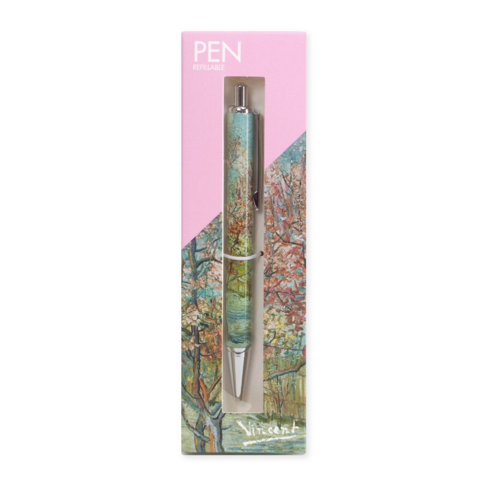 Boligrafo con Caja de Regalo Flor de Melocotonero Van Gogh Webshop Arte Imagen principal del producto