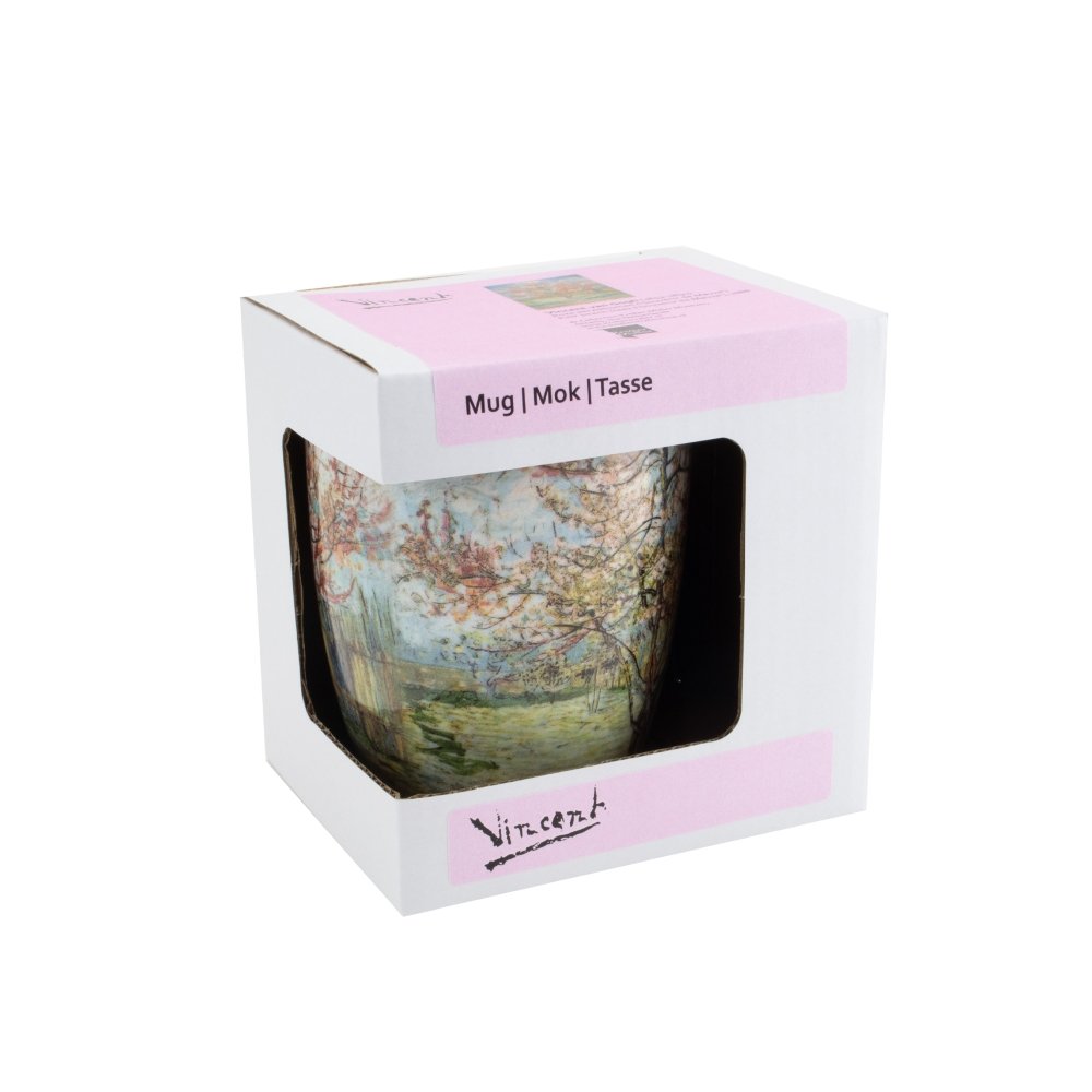 Taza de Porcelana Flor de Melocotonero Van Gogh WEBSHOP ARTE