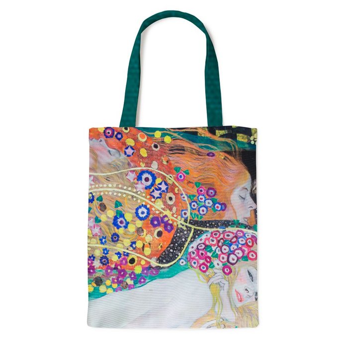 BOLSA DE TELA SERPIENTES DE AGUA KLIMT | WEBSHOP ARTE | 1 UNIDAD | 8719524044682 Imagen principal del producto