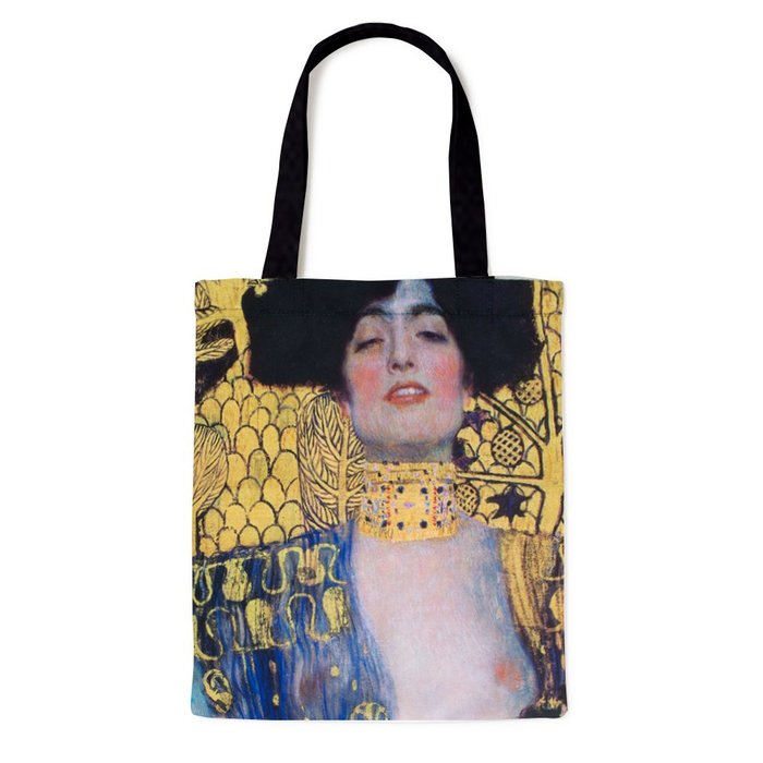BOLSA DE COMPRA DE TELA JUDITH KLIMT | WEBSHOP ARTE | 1 UNIDAD | 8719524044699 Imagen principal del producto