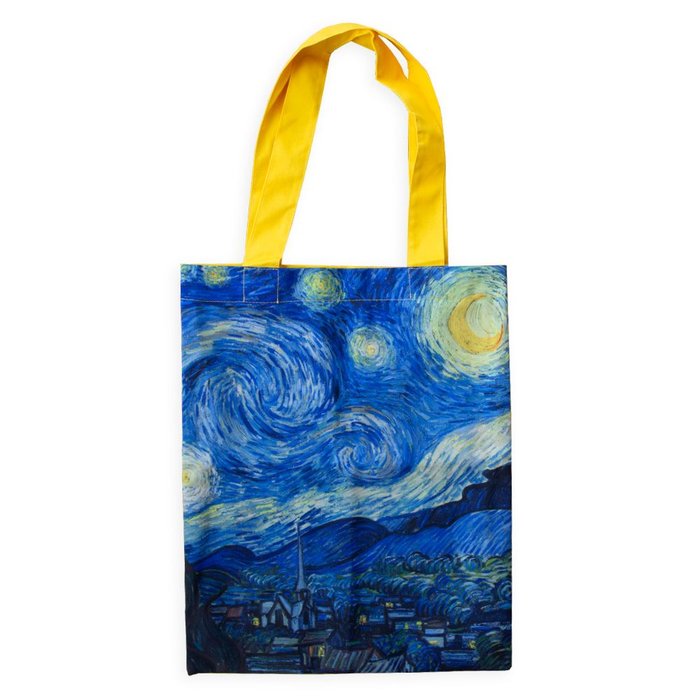 BOLSA DE COMPRA DE TELA NOCHE ESTRELLADA VAN GOGH | WEBSHOP ARTE | 1 UNIDAD | 8719524053936 Imagen principal del producto