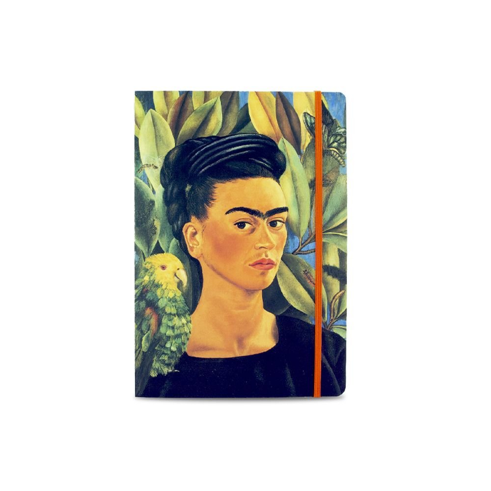 Cuaderno con Tapa Blanda A5 Frida Kahlo Autorretrato Loro Marca Webshop Arte