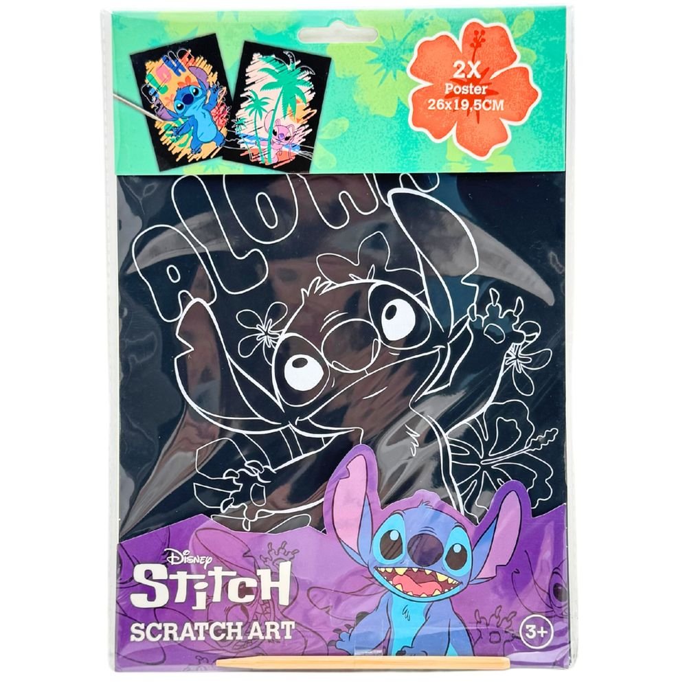 Set 2 Láminas Rasca y Descubre Scratch Stitch New Import SL