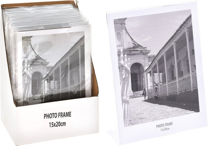 EXPOSITOR 24 PORTAFOTOS 15X20 CM TRANSPARENTES | 24 UNIDADES | (KOOPMAN)