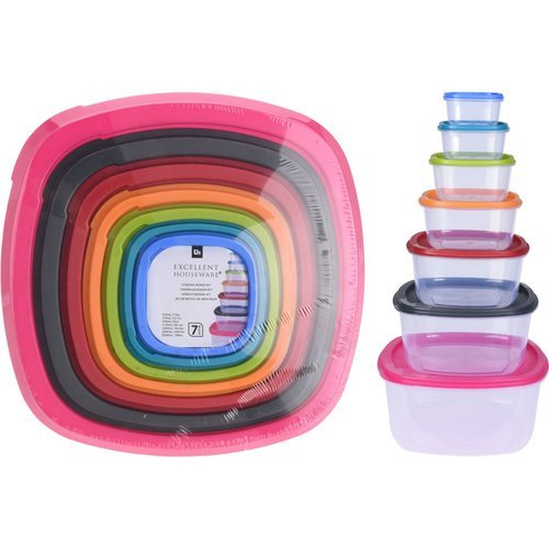 SET 7 RECIPIENTES DE ALMACENAMIENTO | KOOPMAN | 1 UNIDAD | 8719987414510
