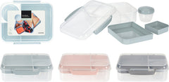 FIAMBRERA LUNCH PLASTICO CON COMPARTIMENTOS COLORES SURTIDO | KOOPMAN | 1 UNIDAD | 8719987866852