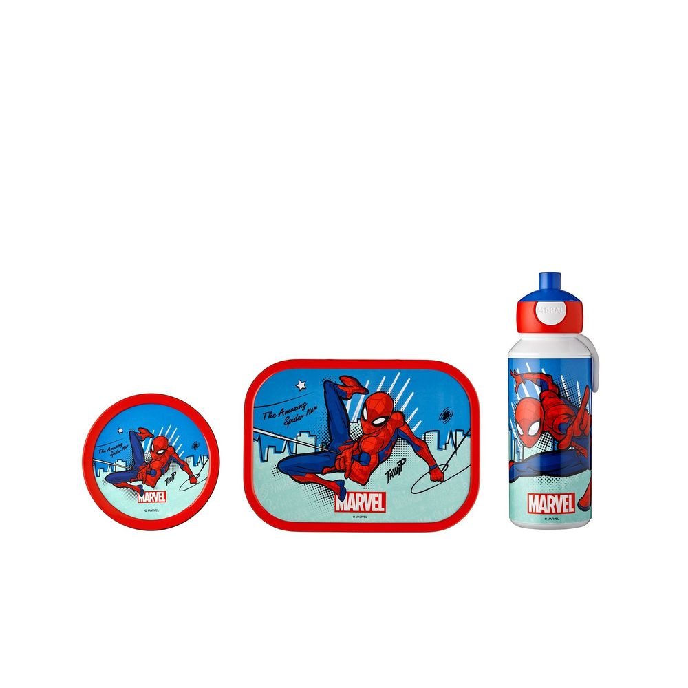 Pack Almuerzo Campus Fruta Spiderman MEPAL