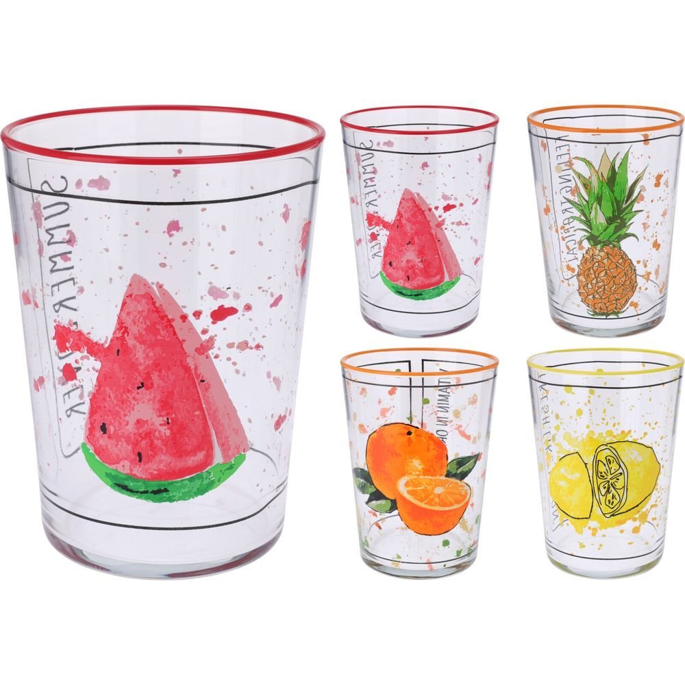 Set de 4 Vasos Fruits Koopman Imagen principal del producto