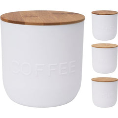 RECIPIENTE COCINA CON TAPA MADERA MODELOS SURTIDOS 12X12 | KOOPMAN | 1 UNIDAD | 8720573456494