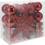 SET 54 BOLAS NAVIDAD ROJAS | KOOPMAN CHRISTMAS | 1 UNIDAD | 8720573791489