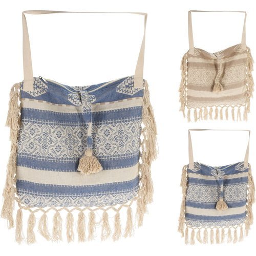 BOLSO BANDOLERA CON FLECOS 45X4 | KOOPMAN Imagen principal del producto