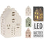 CASITA DECORATIVA CON LUZ LED | KOOPMAN | ENVASE 12 UDS. UNIDAD | 8720573976695