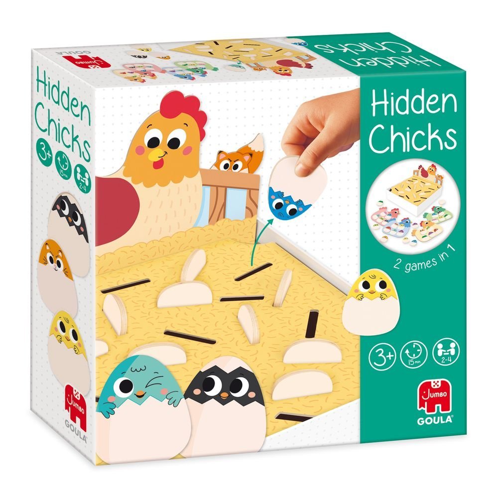 Juego de mesa infantil Hidden Chicks Goula Imagen principal del producto