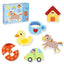 Set 6 Puzzles Formas Goula