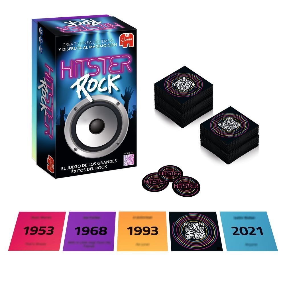Juego de Mesa Hitster Rock DISET