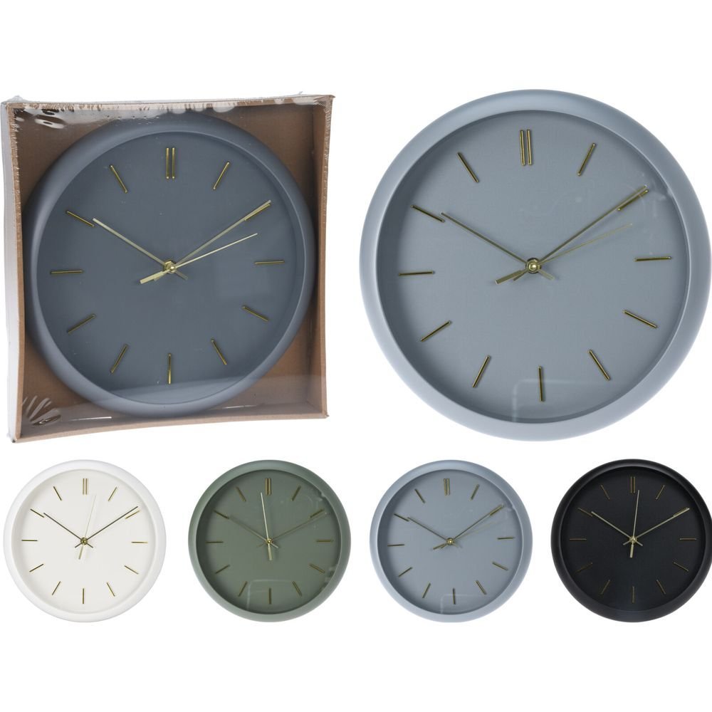 Reloj pared colores surtidos Koopman Imagen principal del producto