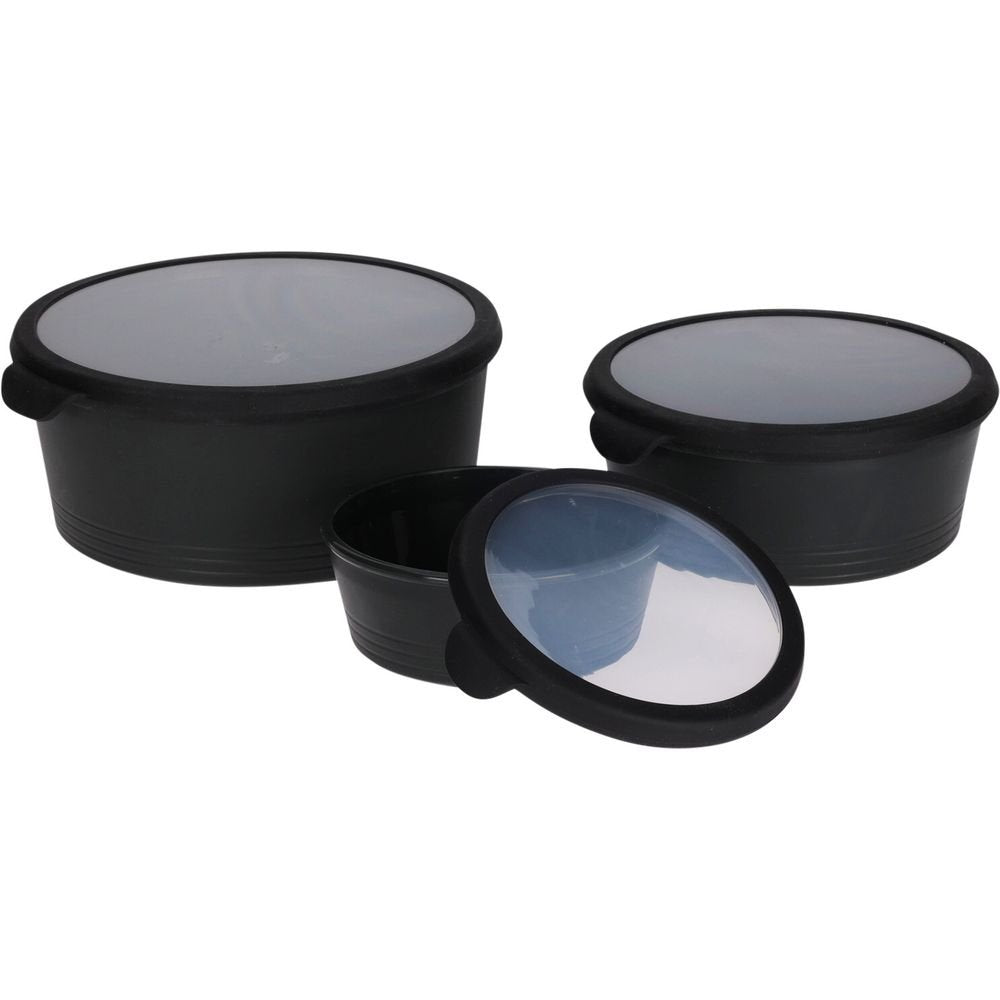 Set 3 recipientes colores surtidos Koopman