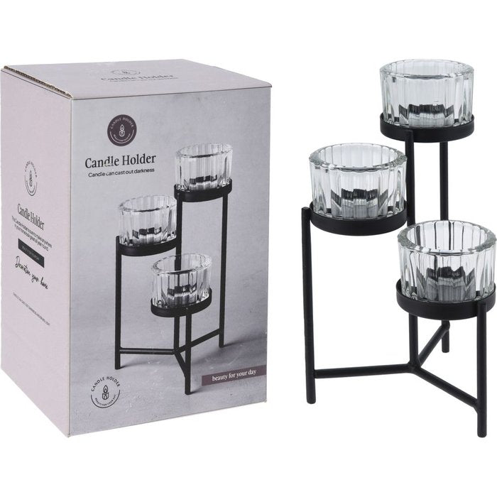 DECORACION SOPORTE VELAS TEALIGHT | KOOPMAN CHRISTMAS | 1 UNIDAD | 8721037104944 Imagen principal del producto